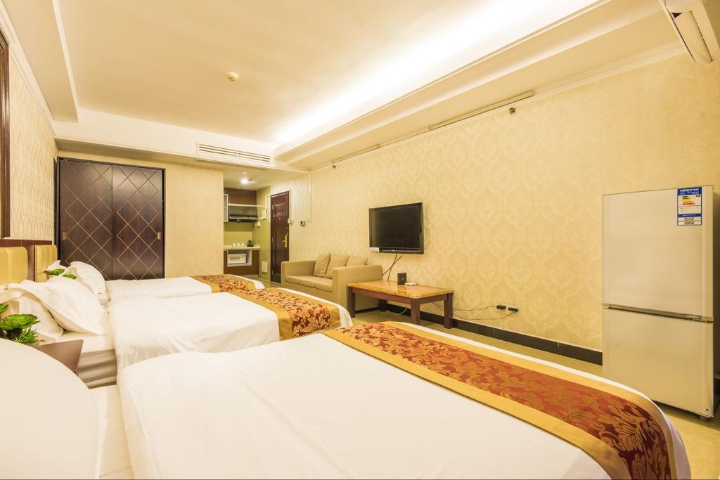 Grand Continental Apartment Guangzhou Dış mekan fotoğraf