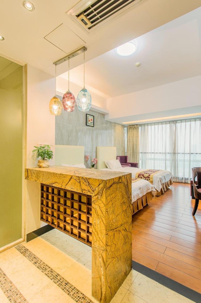 Grand Continental Apartment Guangzhou Dış mekan fotoğraf