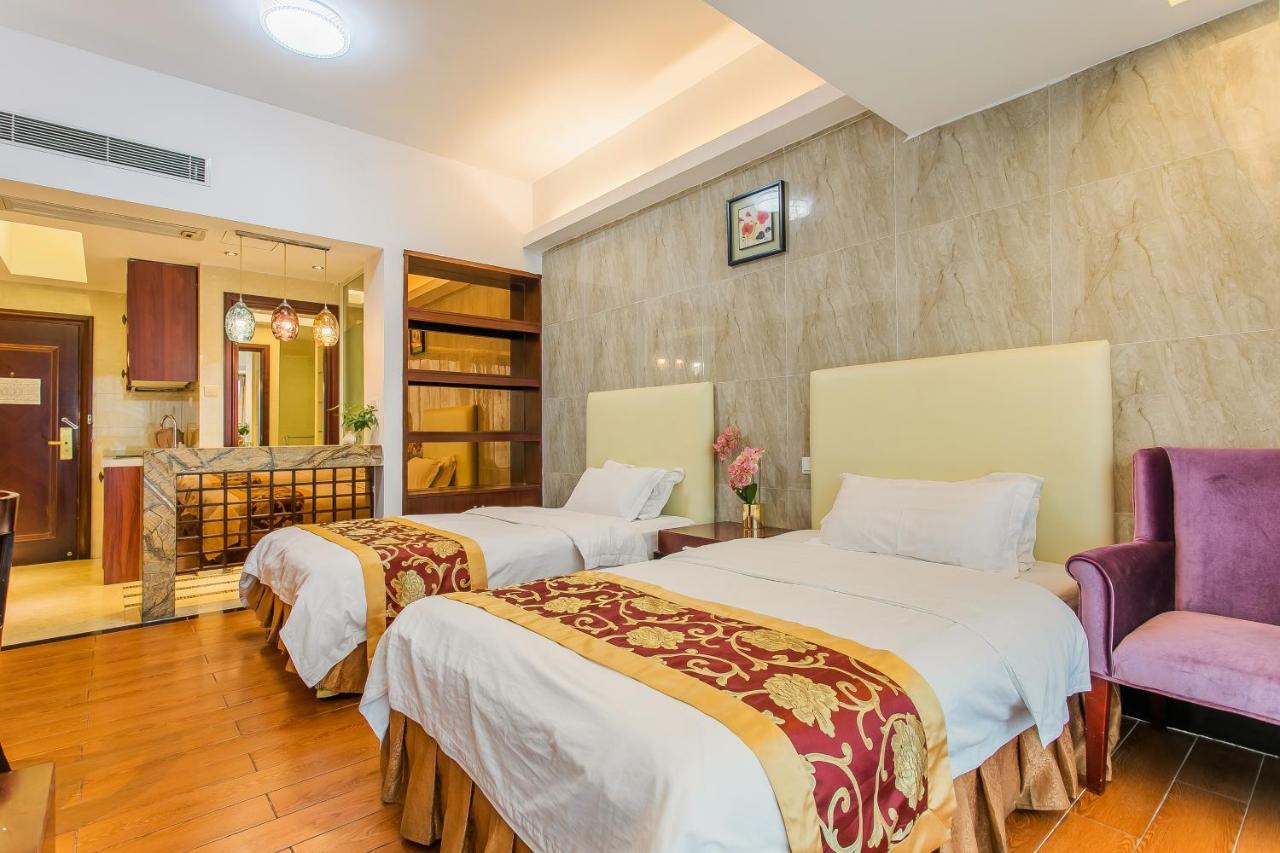 Grand Continental Apartment Guangzhou Dış mekan fotoğraf